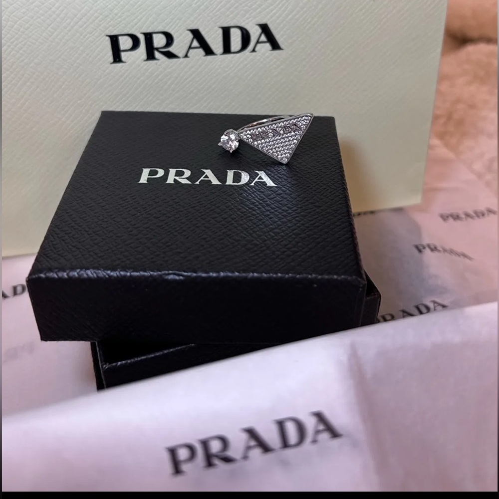 Authentic Prada Symbole Ring - Picture 12 of 12